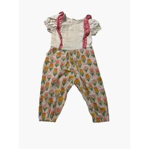 Matilda Jane One Piece Jumpsuit Romper Infant Girls Size 6-12 months Excellent v